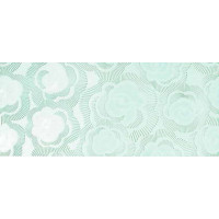 Керамическая плитка Ceramica Magica Perfect Floral Mint Rett. декор 24x55