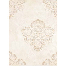 Керамическая плитка Kwadro Ceramika Capella Capella Beige inserto ornament Декор 25х33.3