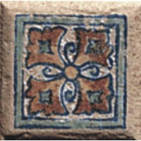 Керамическая плитка Tagina Ceramiche Antica Umbria 99D68T8/P_Tozz.Decorato 5x5