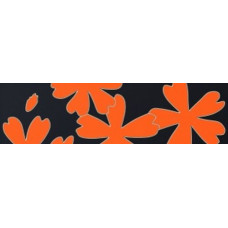 Керамическая плитка Tubadzin Colour БОРД.TUB.FLOWER ORANGE 1 59.3X16.25